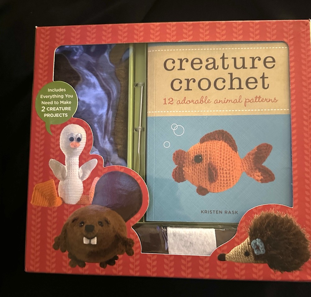 Creatures Crochet 2 Craft Projects /all Included