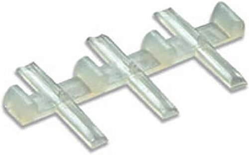 Peco Code 80 Insulated Rail Joiners (12pk/cd) - Model Train Track Accessory - N
