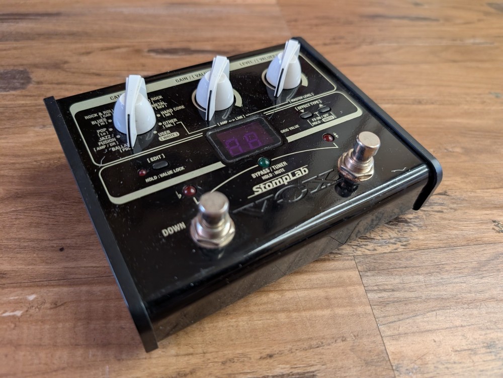VOX SL1G StompLab Guitar Multi-Effects Pedal NO Issues