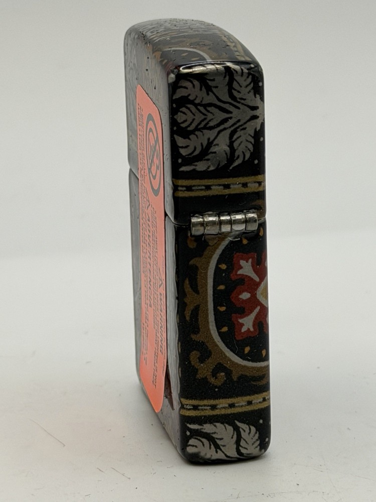2023 Wrap Around Tapestry Pattern Design Zippo Lighter NEW