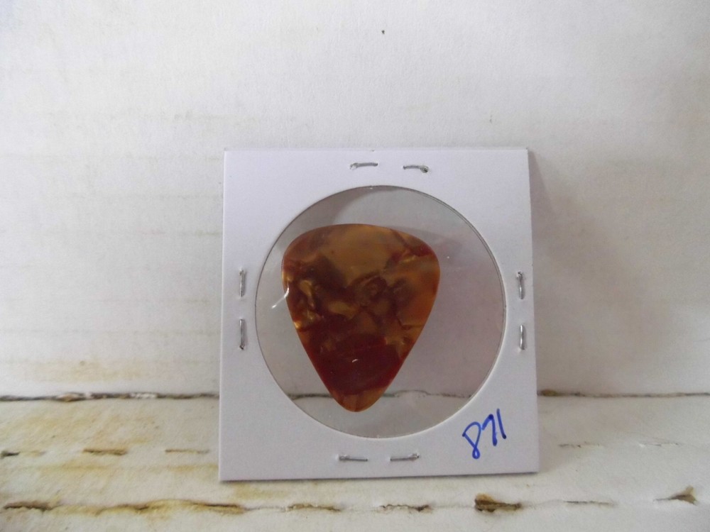 GRETA VAN FLEAT BROWN TOUR GUITAR PICK~READ DESCRIPTION (#26~5)