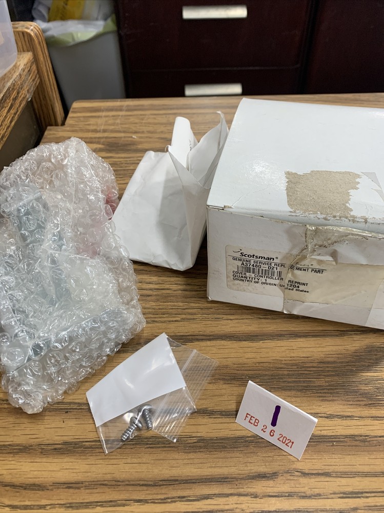 Scotsman Ice Machine Controller Cover A37480-021