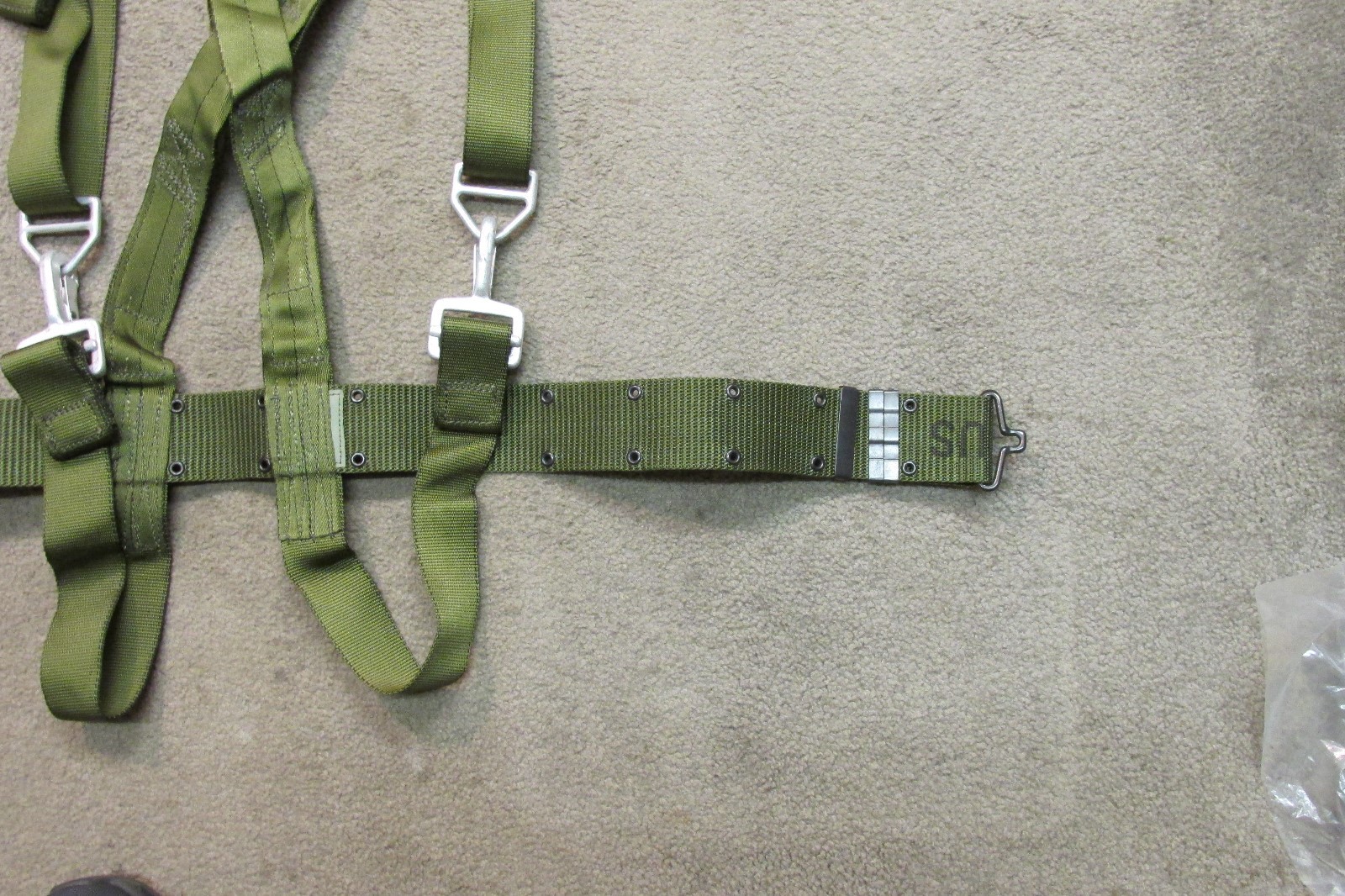 US Stabo Rig Extraction Harness LRRP Special Forces Vietnam Type Sz Small NOS