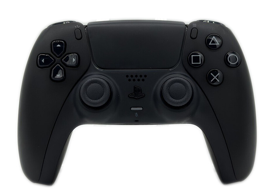 Black V4 Pro Modded + 4 Reflex Paddles Silent Modz Wireless Controller for PS5