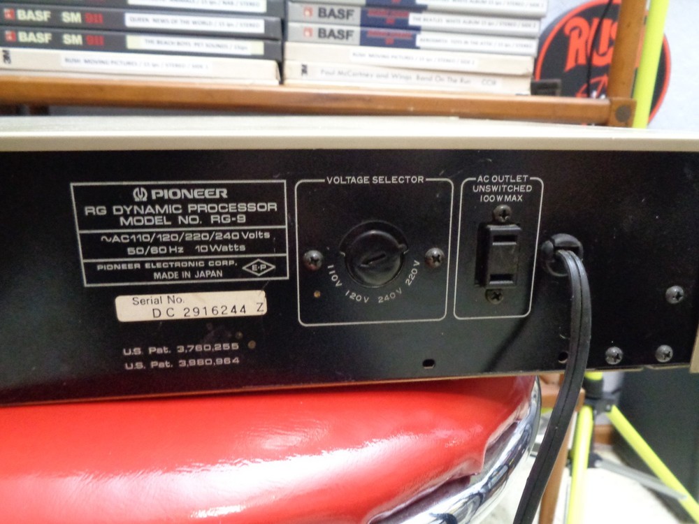 Pioneer Dynamic Processor RG-9 / Used / Working