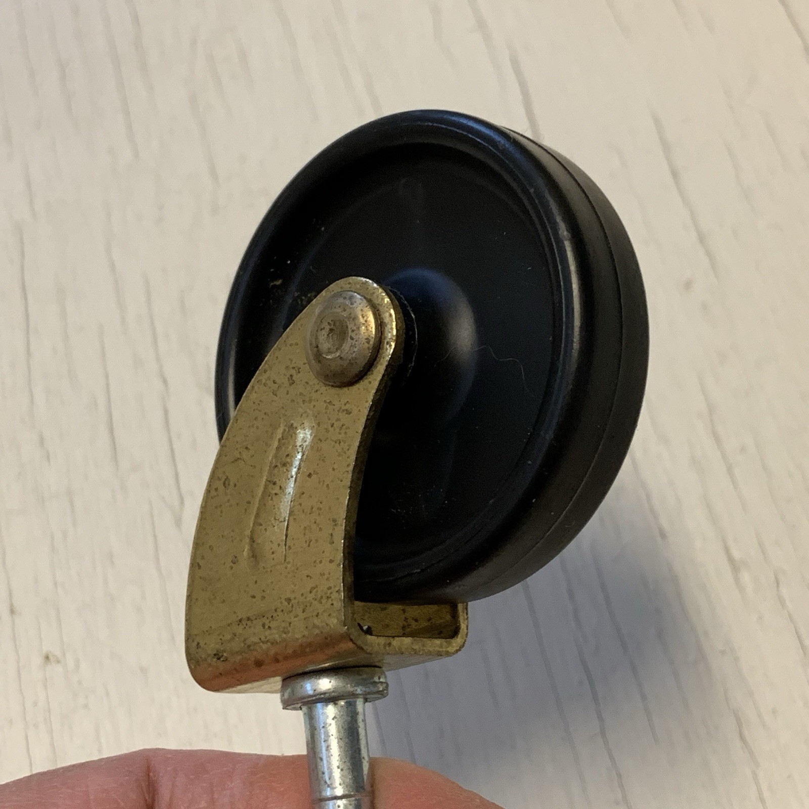 Set Of 4 Tea Cart Caster Wheels With 4 Sockets 2” Diameter Wheels By 7/16” Wide