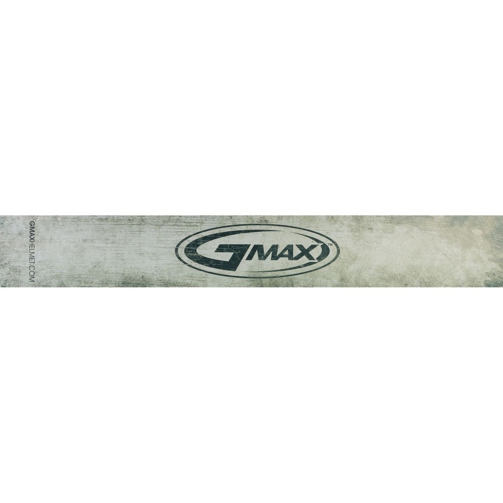 GMAX Header Sign for Helmet Displays GMAX HEADER SIGN