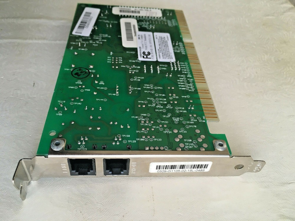 Lucent Model 1105L 56k Internal ISA Card Fax/Data Modem - Tested, Working