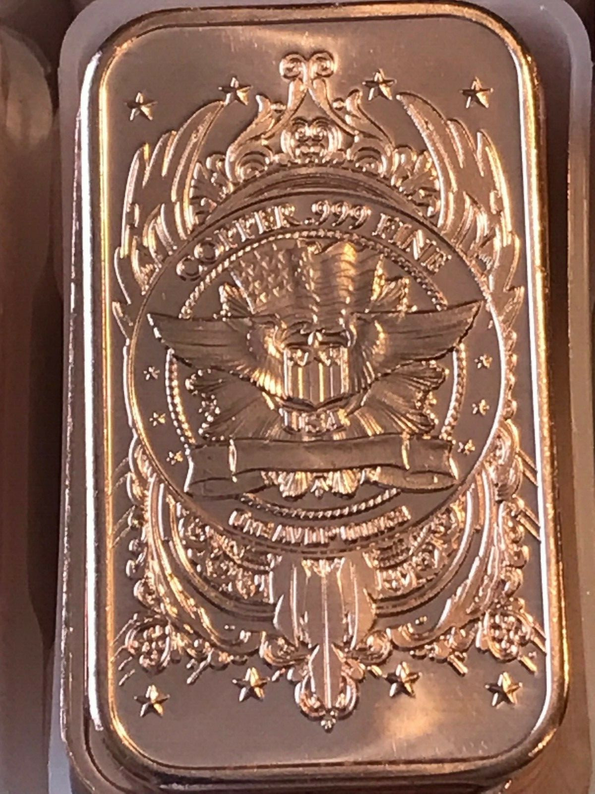 Morgan Dollar Bar 20-PACK Of Copper Bars 1 ounce each, 20 Bars, by REEDERSONG