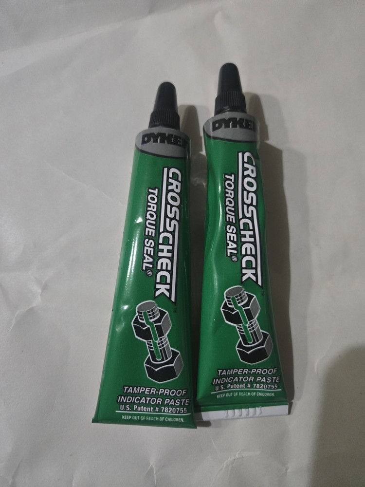 2 pack ITW Dykem Cross Check Torque Seal Tamper-Proof Indicator Paste  83315