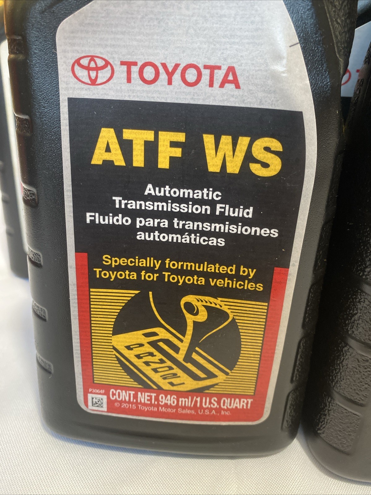 Toyota 00289-ATFWS4 Lexus & Automatic Transmission Fluid Oil 6 Quart
