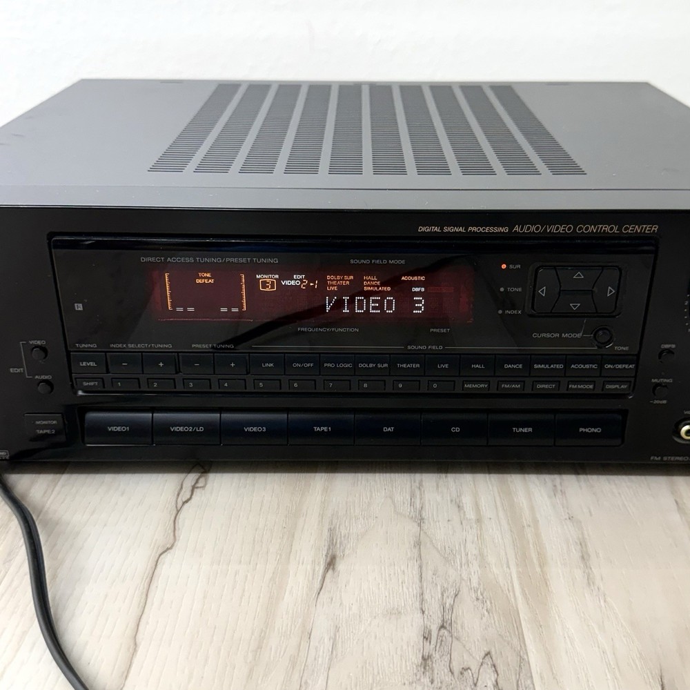 SONY STR-D911 Digital Signal Processing Audio/Video Control Center STEREO Bundle