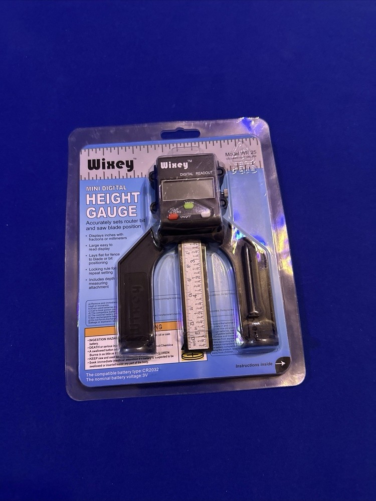 Wixey WR25 Mini Digital Height Gauge