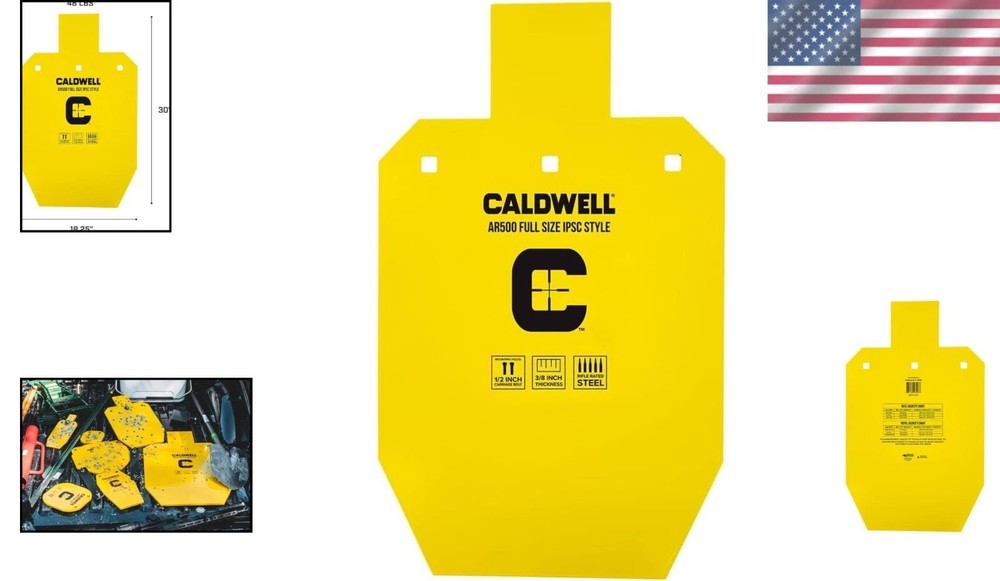 High Caliber Steel Shooting Plate
