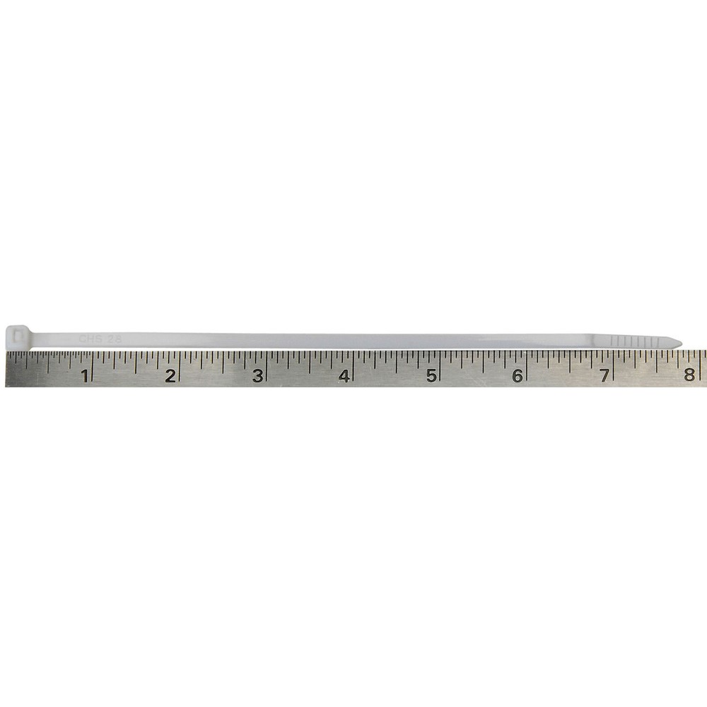 Cable Ties 8" Natural 100 Pcs.