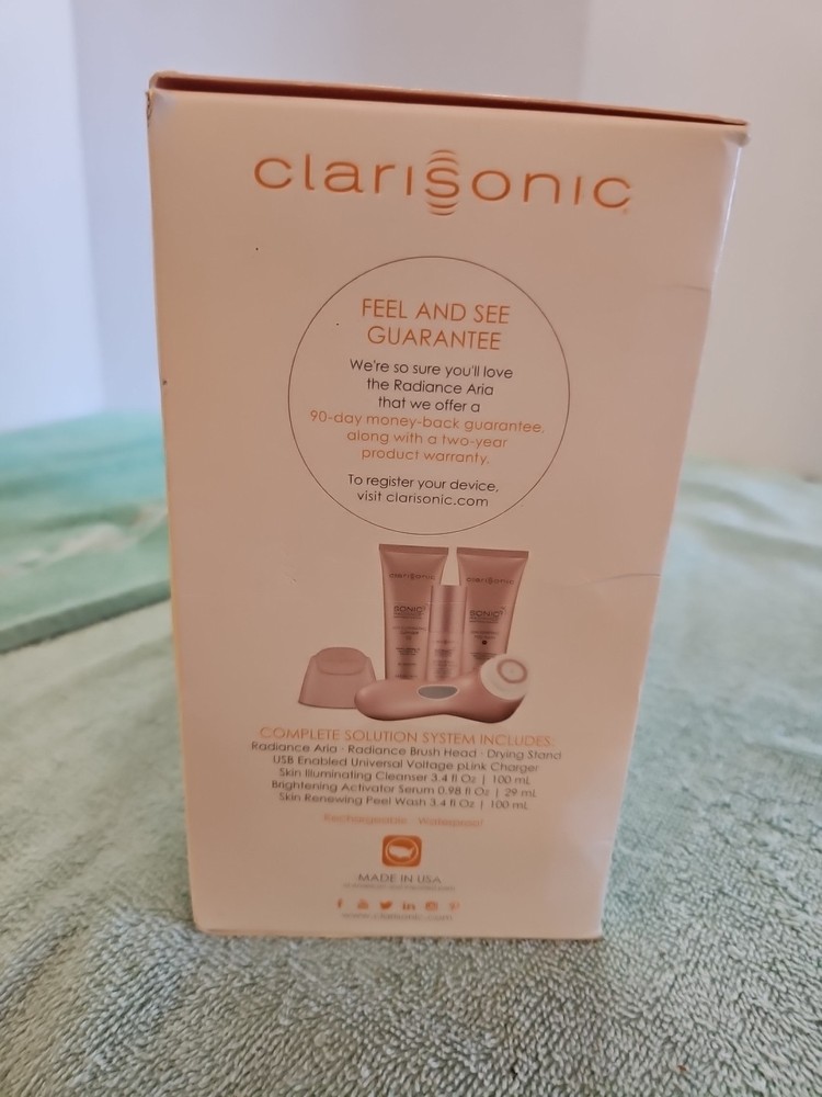 Clarisonic Sonic Radiance Brightening Solution Set NIB!
