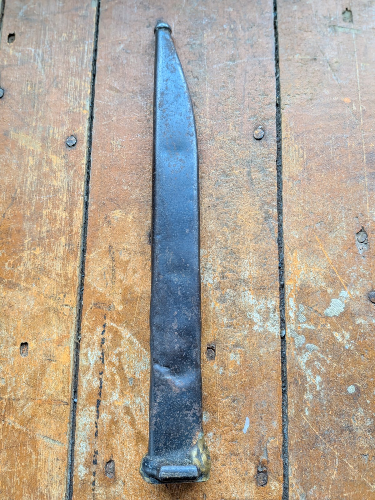 Shortened WW2 Japanese Arisaka Type 30 Bayonet w/Scabbard