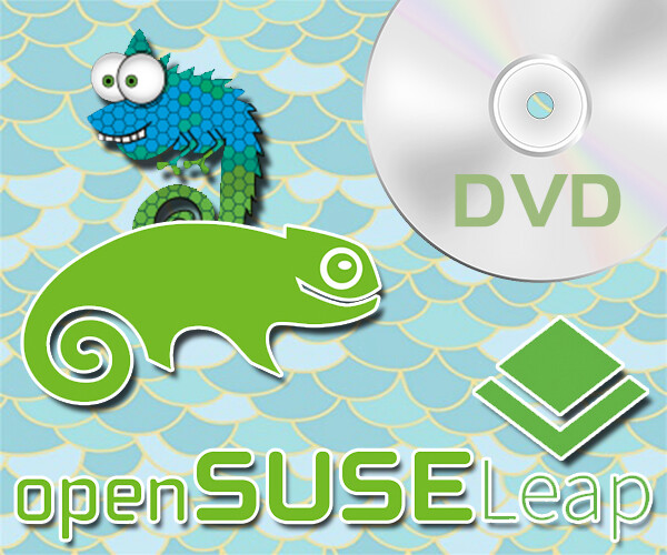 OpenSUSE Leap 15.3 LINUX FULL INSTALL 64bit DVD