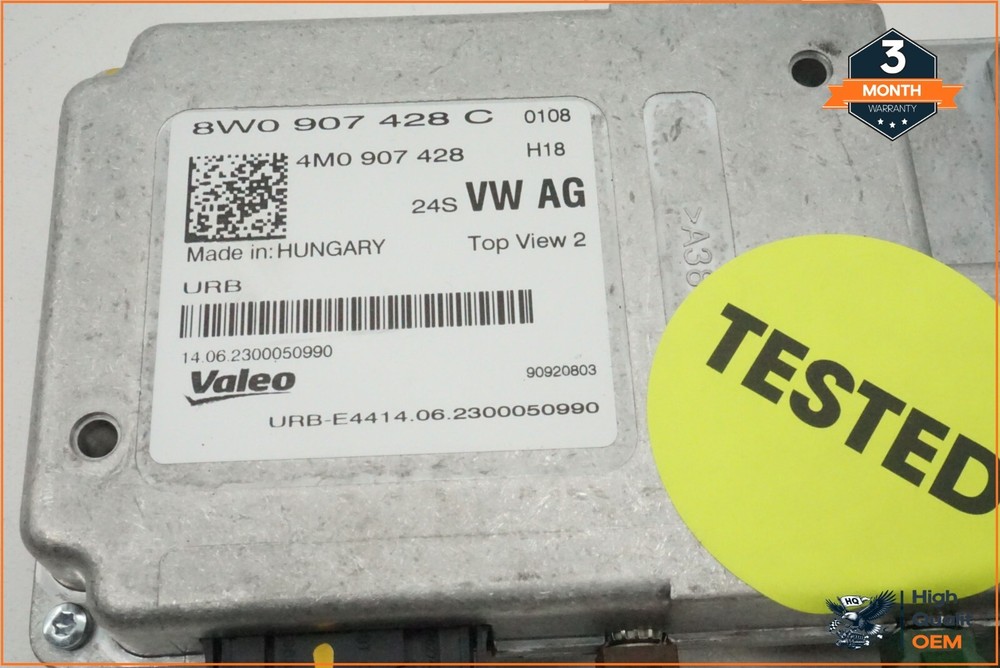 2018 - 2024 AUDI Q5 - CAMERA CONTROL MODULE 4M0907428C OEM