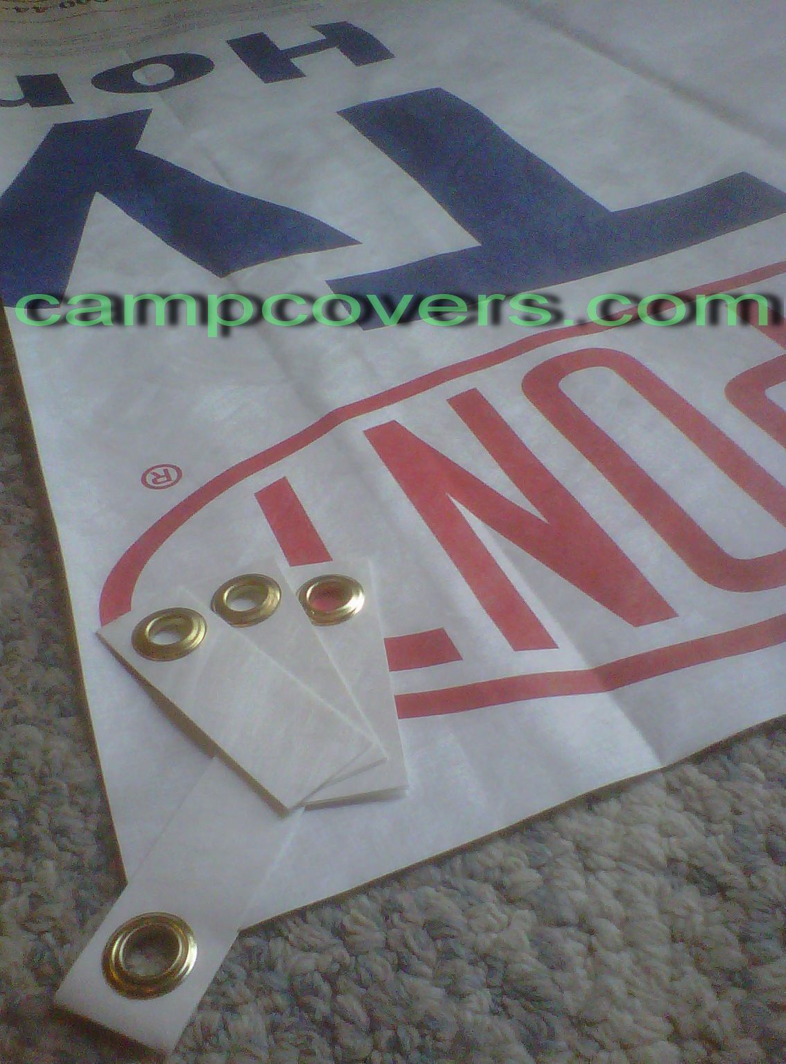 Nemo Hornet 2P Tyvek Ground Sheet ~ Tent Footprint ''KIT'' w/ 4 UL Grommet Tabs