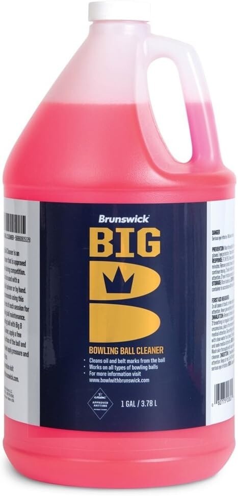 Brunswick Big B Bowling Ball Cleaner Gallon