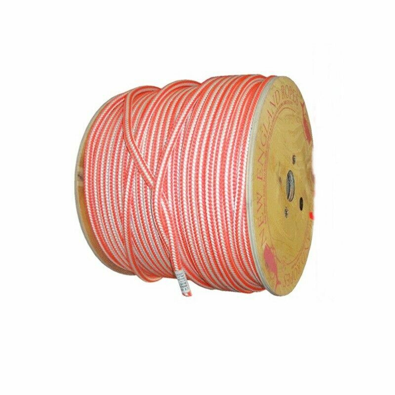 New England - Teufelberger 1/2" Hi Vee Safety Blue Climbing Rope, 16 Strand