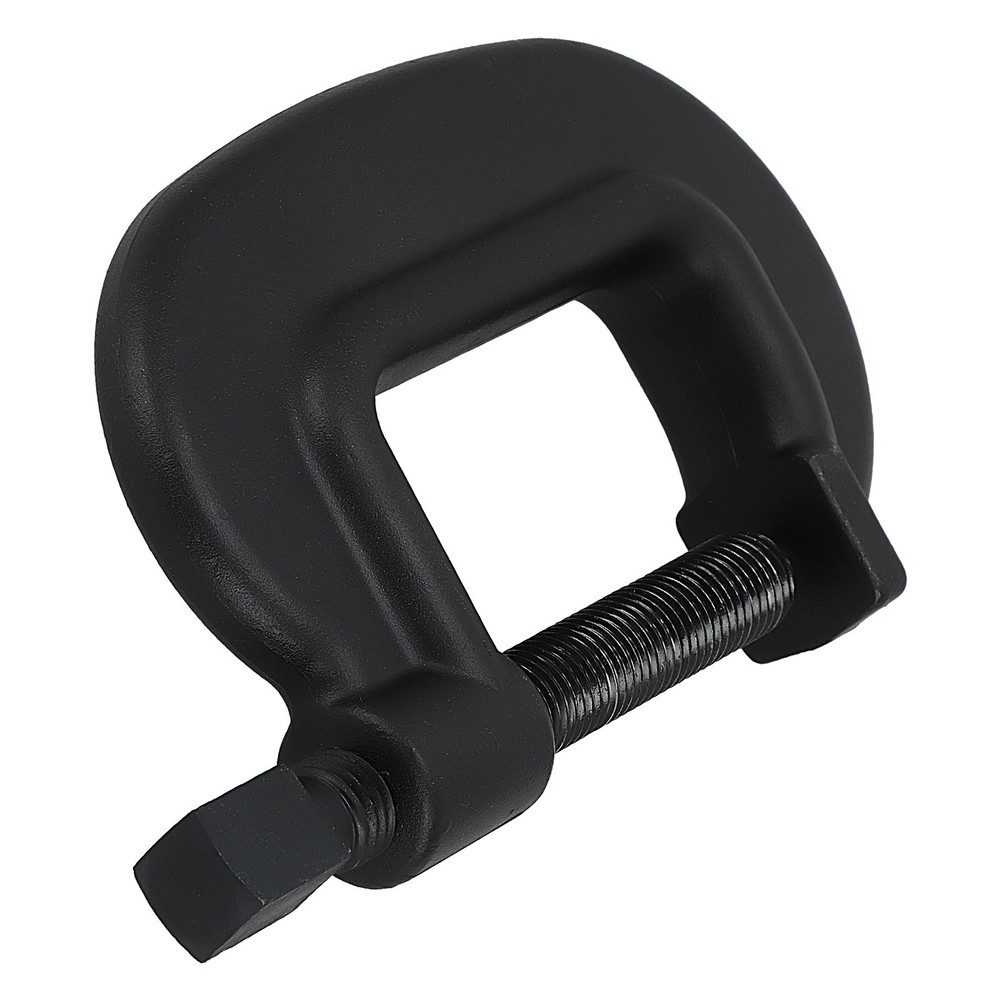 Heavy Duty 4" C-Clamp Square Spindle Head Black Oxide Coating Construction Tool