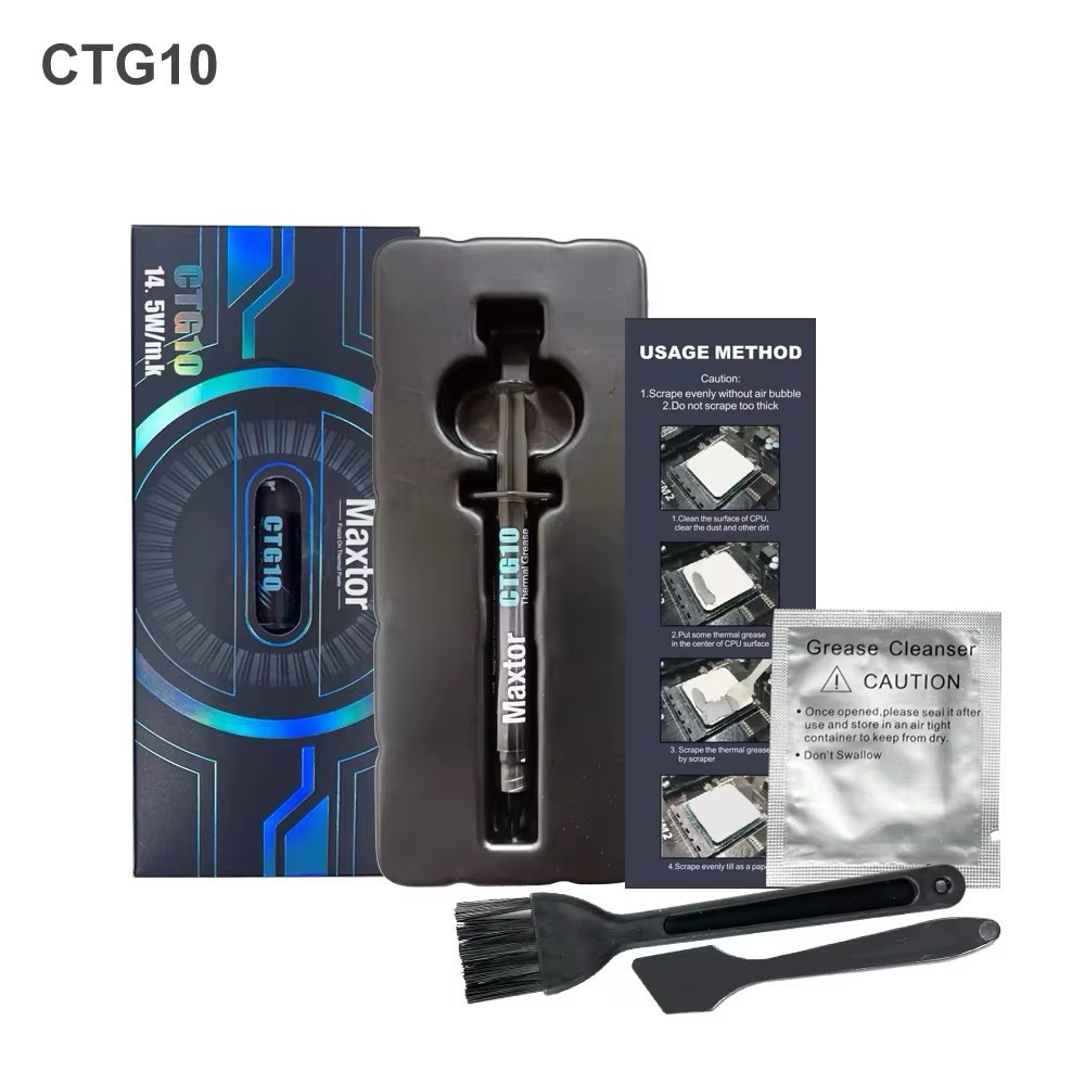 Maxtor CTG10E-4G Thermal Paste 14.5W/mK CPU & GPU