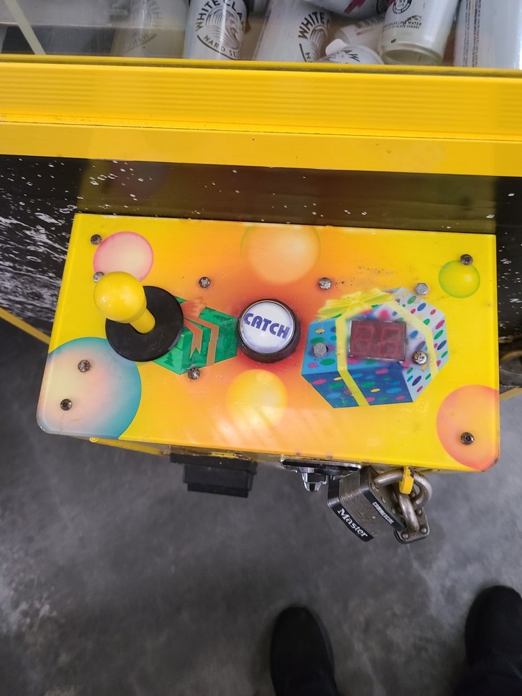 TOY PLUSH CRANE MACHINE WHITE CLAW