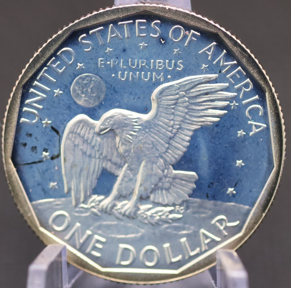 1981-S Type 1 Proof Susan B. Anthony dollar.