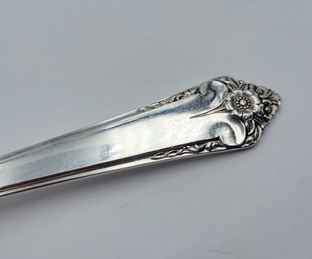 Tablespoon / Serving Spoon ~ Starlight by Rogers & Bro Silverplate Flatware 8.5"