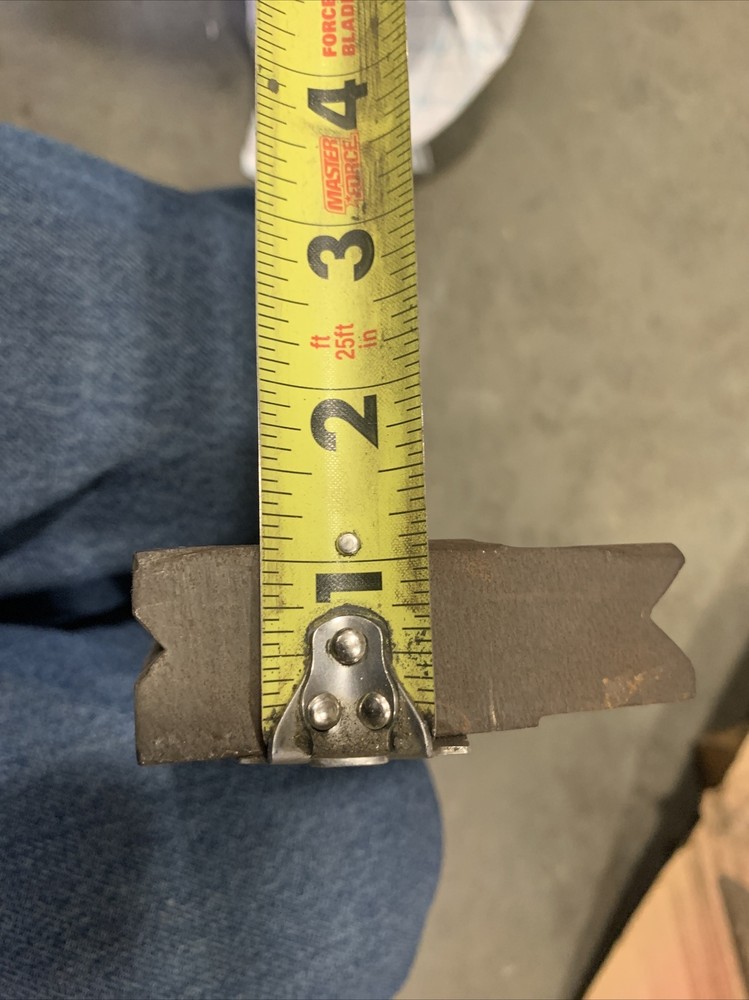 28.5” Double Sided V Bottom Die Press Brake Tooling Used