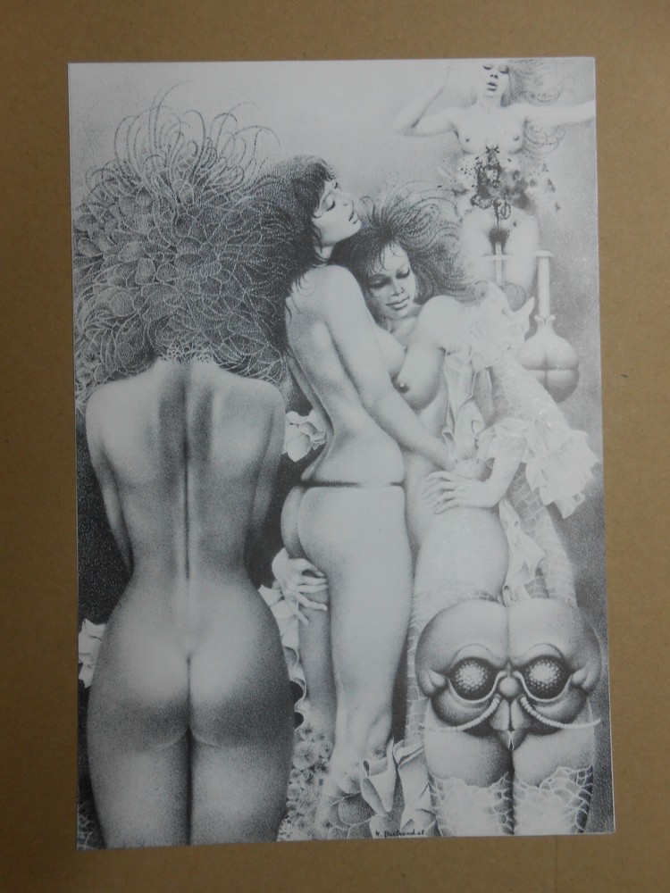 R.Bertrand, erotic drawing - B. No.: 059 - DIN A4