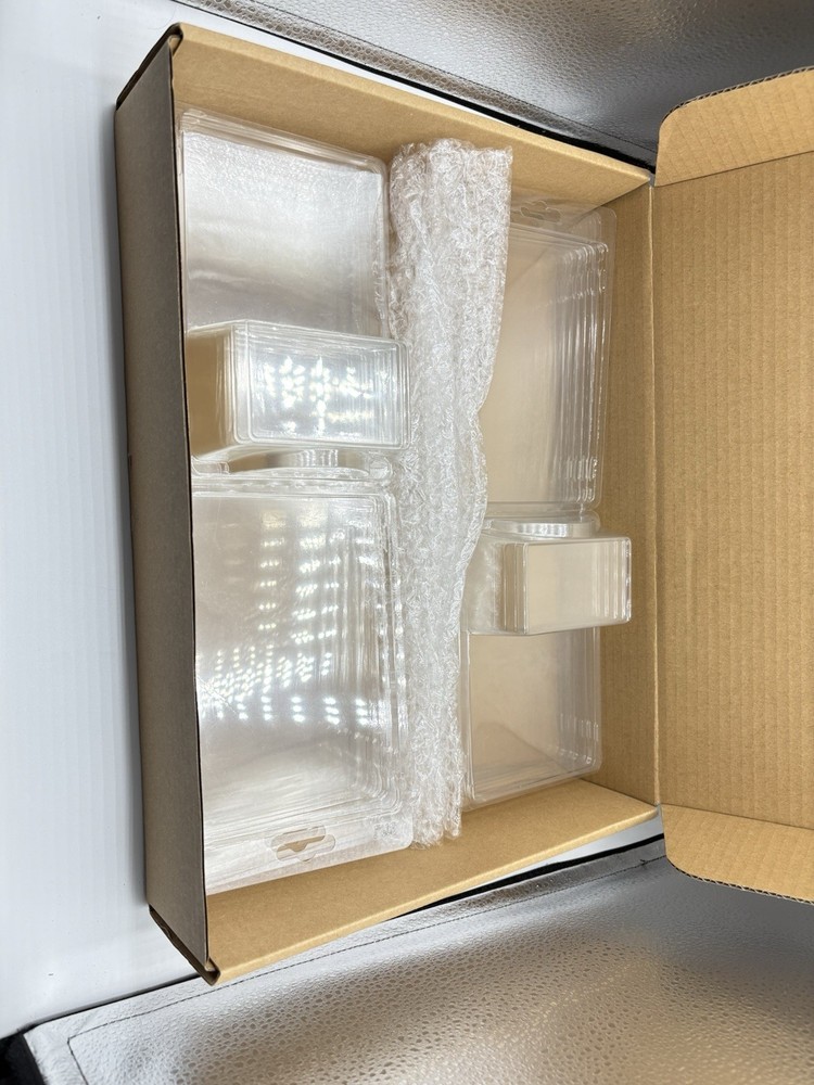 12Pack Clear Protector Case Plastic Display For Hot Wheels & Matchbox Basic Car