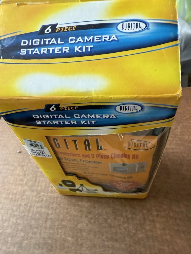 6 Piece Digital Camera Starter Set New