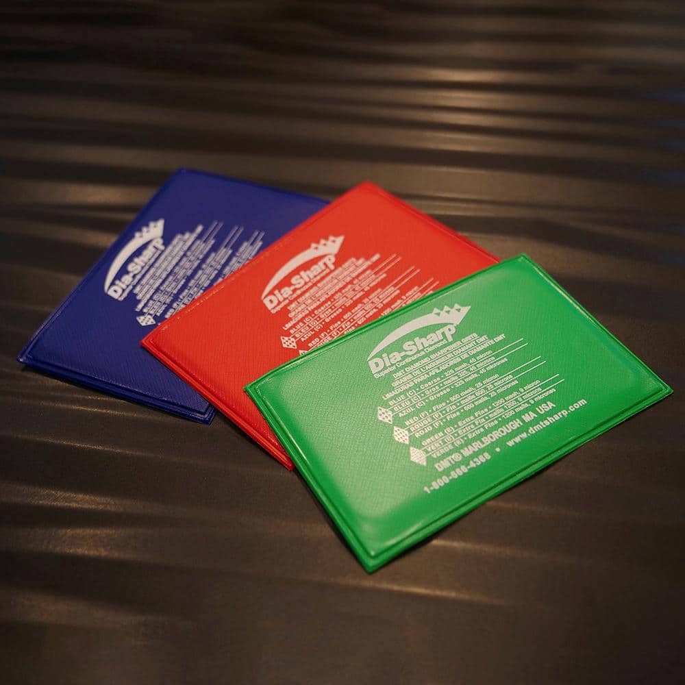 3 In. Dia-Sharp Sharpener Extra-Fine, Fine and Coarse Diamond Handheld Sharpener