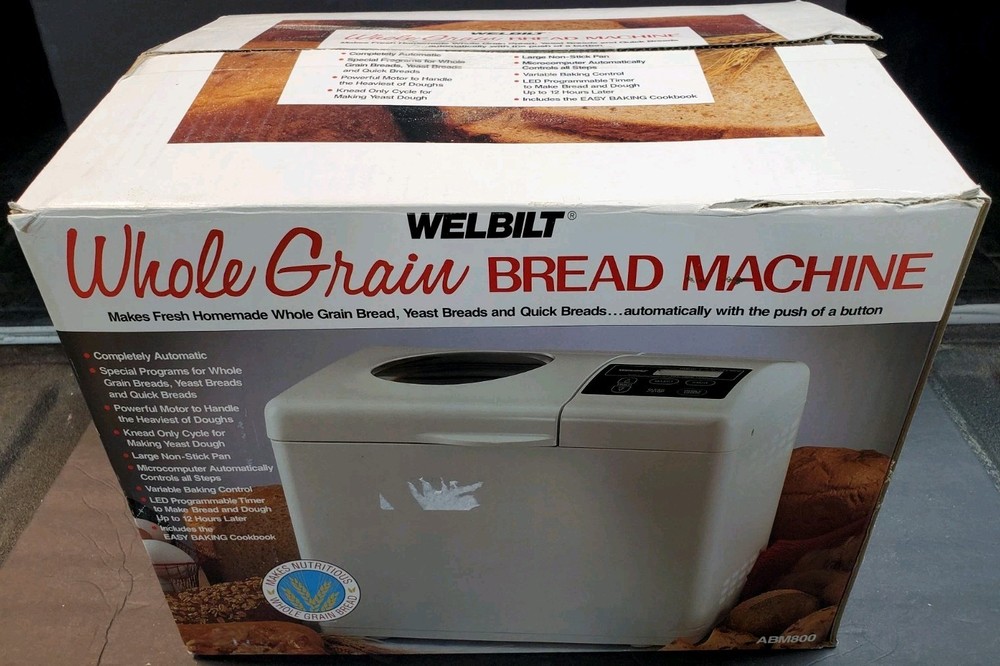 Welbilt Whole Grain Bread Machine ABM800 Open Box New.