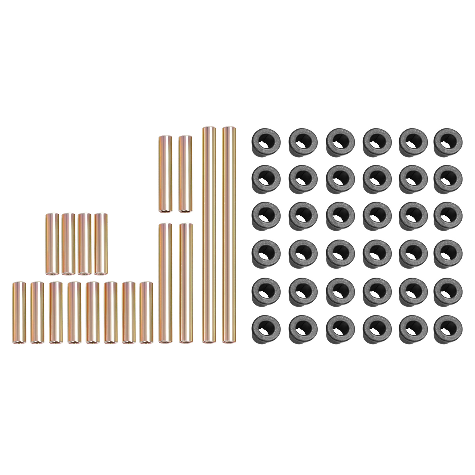 Front & Rear A Arm Bushing Sleeve Kit for Polaris Ranger XP 900 2015 2016 17 18