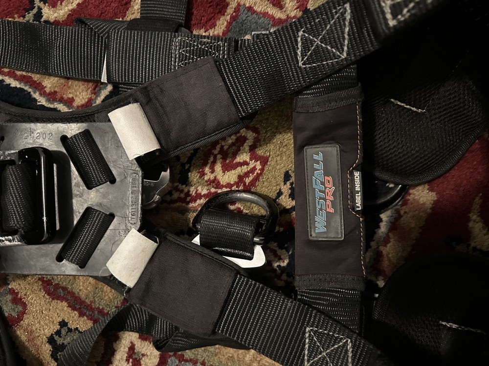 WestFall Pro Ascend Tower Climbing Harness - With Lanyard