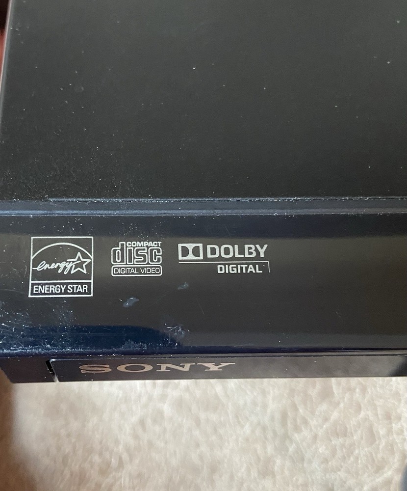 Sony CD/DVD Player Model # DVP-SR210P Tested/Working No Remote