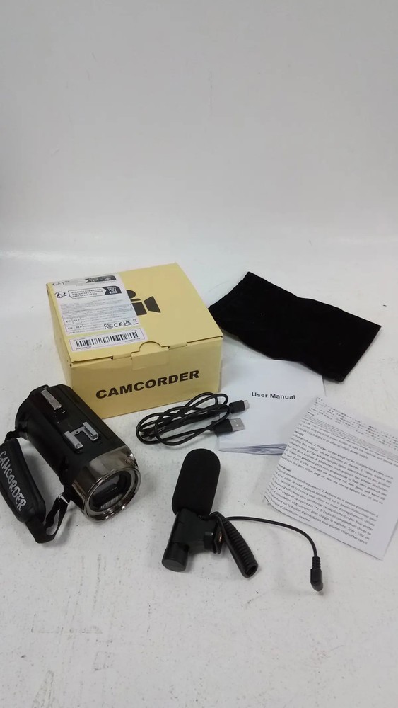 HDV 8162 Camcorder Bundle with Mic Boxed