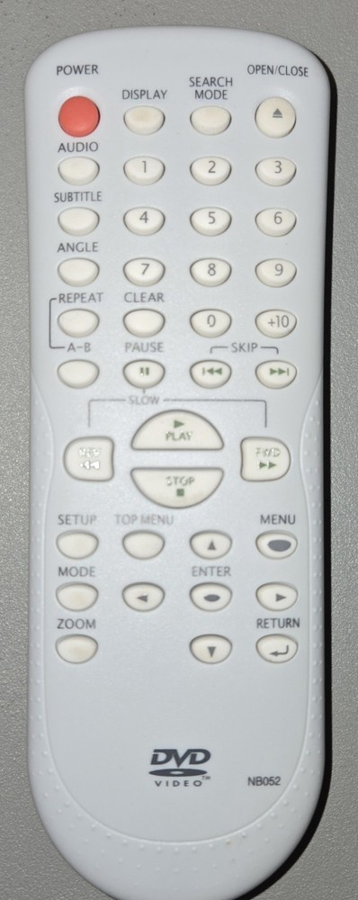MAGNAVOX MSD124 DVD Player With Remote Powers Up - NOT TESTED