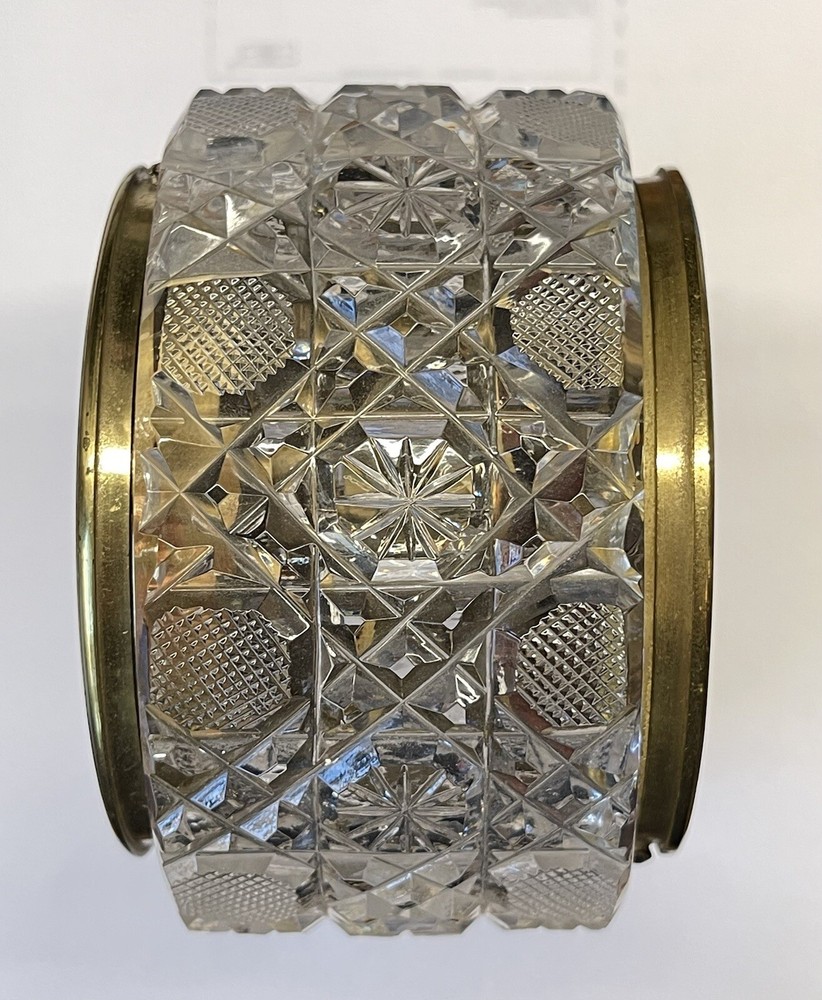 Crystal Glass Clock Mantle/Carriage Clock Movement
