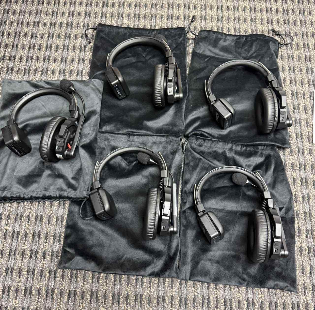 SYNCO XTALK X5 2.4GHz Full Duplex Wireless Intercom Headset System 350M/1148FT