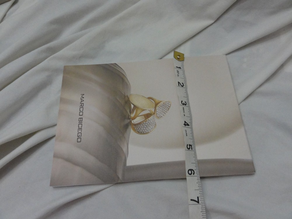 Marco BicegoJewelry Co. Promotional Notebook / Note Pad