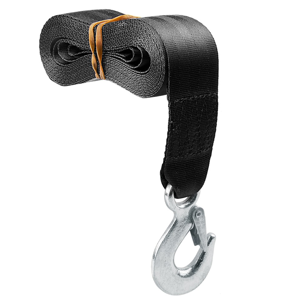 2"x20' Winch Strap 10000lbs Snap Hook Quick For Deluxe Boat Trailer Replacement