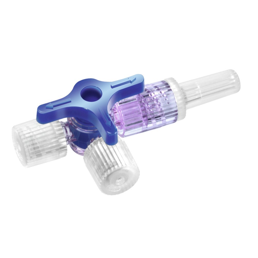 Braun Discofix Fluidic 3-way Stopcocks with Spin Lock D300 5/PK