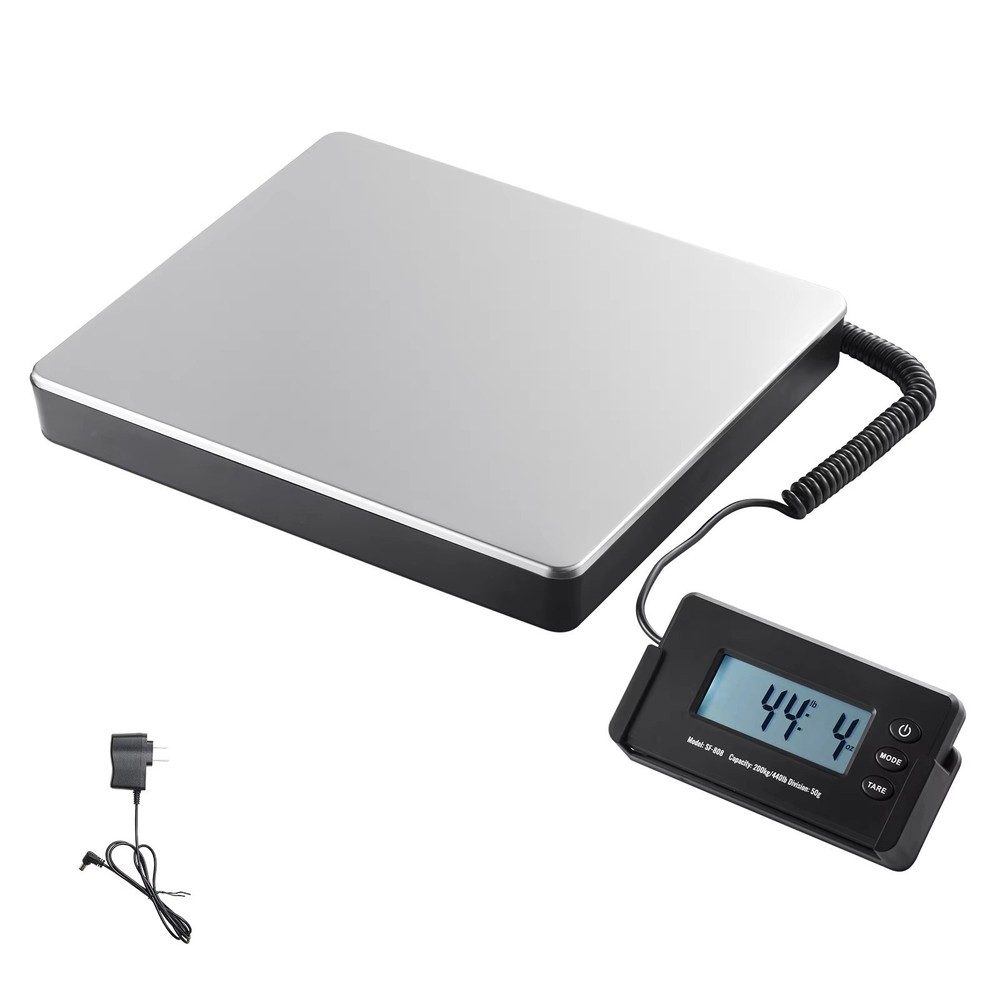 440lb Digital Shipping Scale with Timer Tare HD LCD Postal Scale Post Office