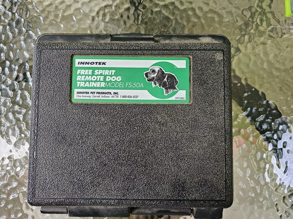 Innotek Free Spirit Dog Basic Remote Trainer FS-50A Receiver Controller w/ Case