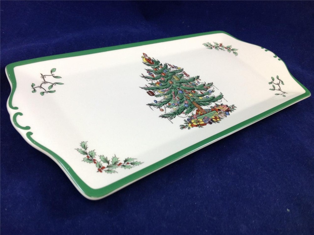 Spode Christmas Tree Large Sandwich Tray S3324